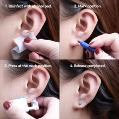 Aretes zirconia cúbica 4 mm limerencia con acabado brillante para un look sutil.