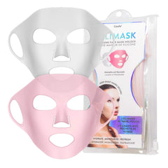 Lindo Silimask cubre mascarilla de hoja en silicona suave para evitar deslizamientos.