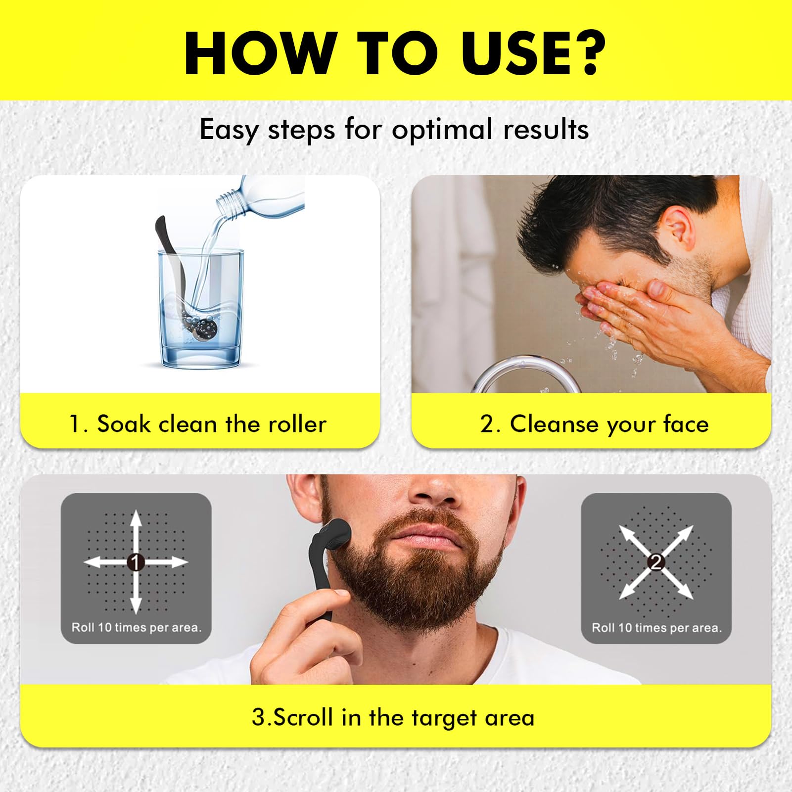 Linduray Skincare derma roller with hygienic case keeps tools clean.