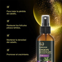 LINEDSON aceite de cebolla, nutrición para cabello y folículos