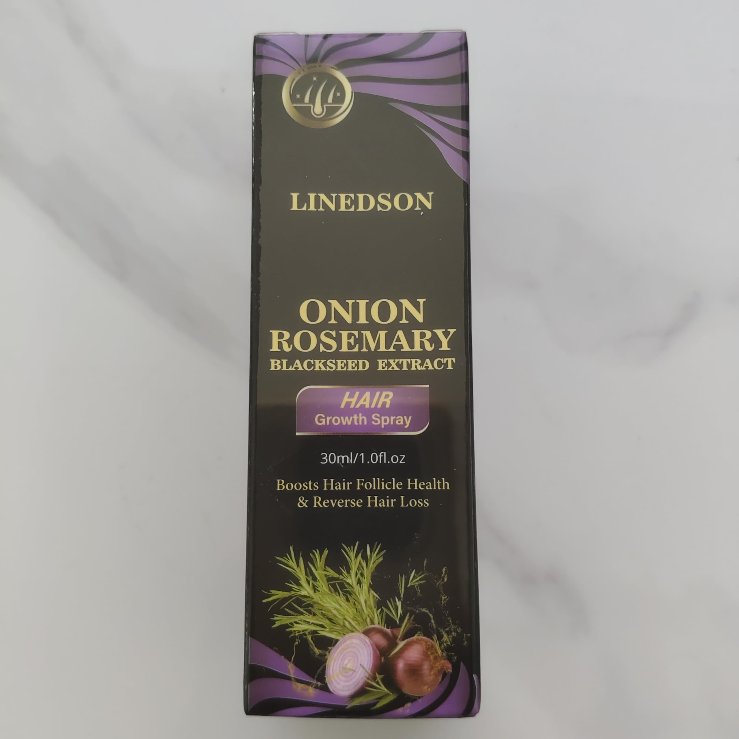 LINEDSON aroma relajante de romero y cebolla durante la aplicación