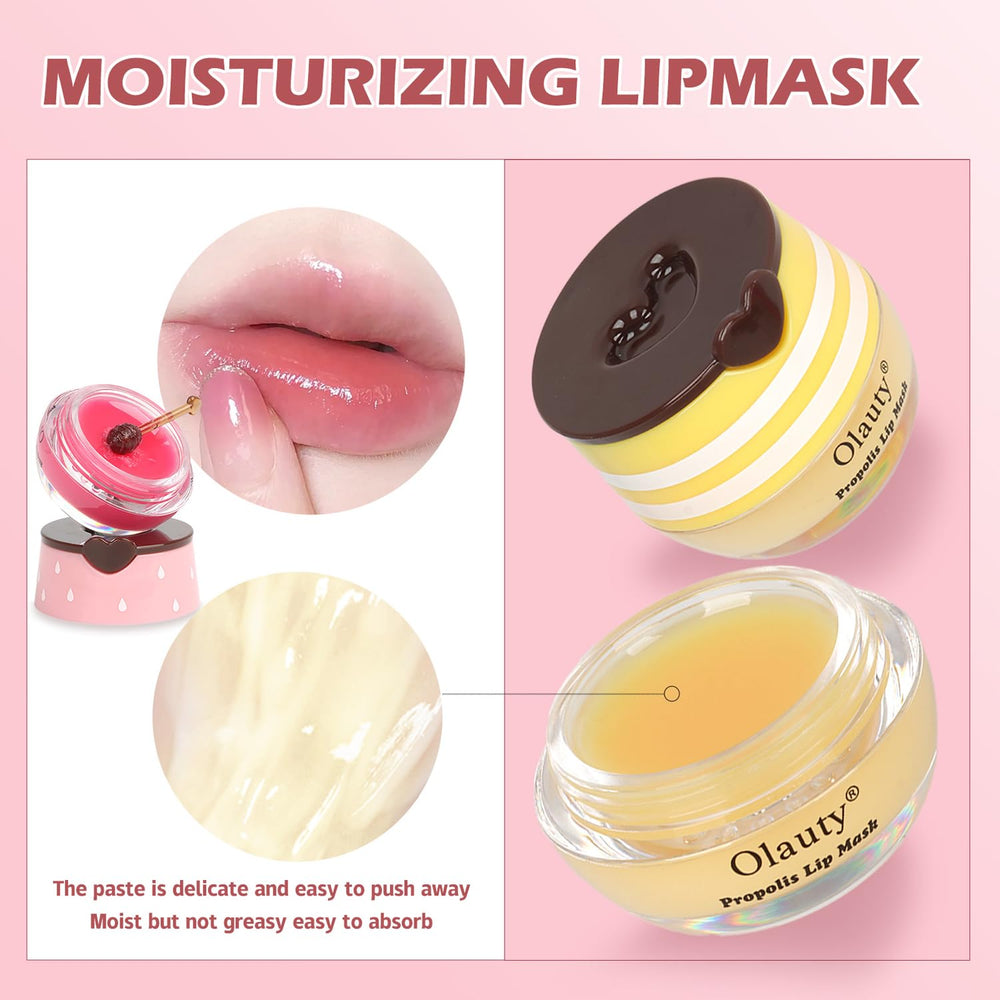 Lingyun Overnight Moisturizing Lip Mask for smoother lips by morning