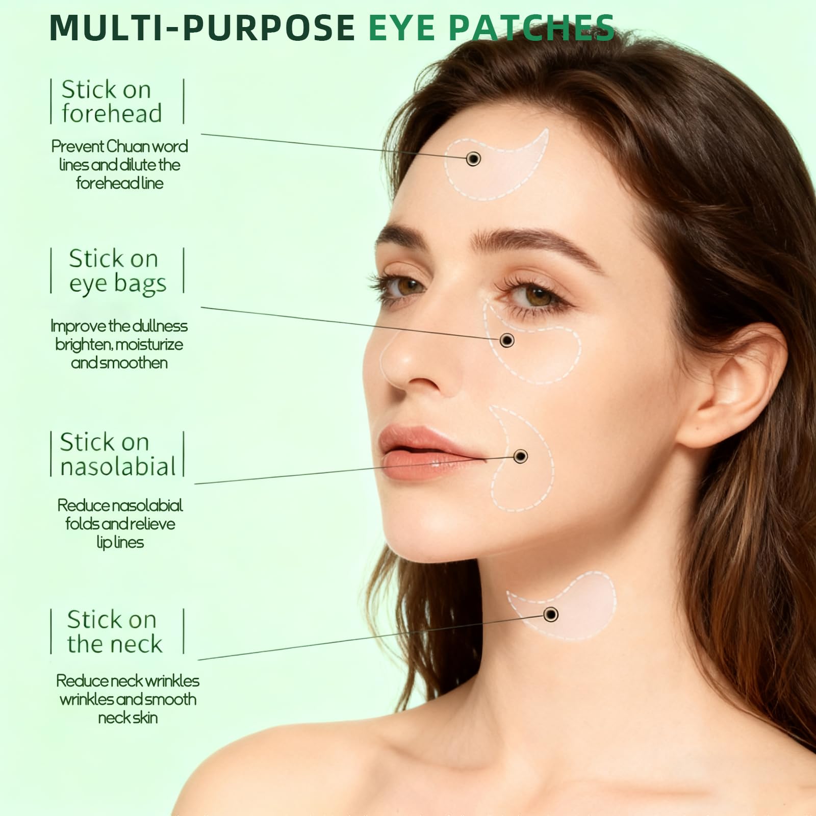 Lingyun uso multipunto, apto para cuello y contorno de ojos.