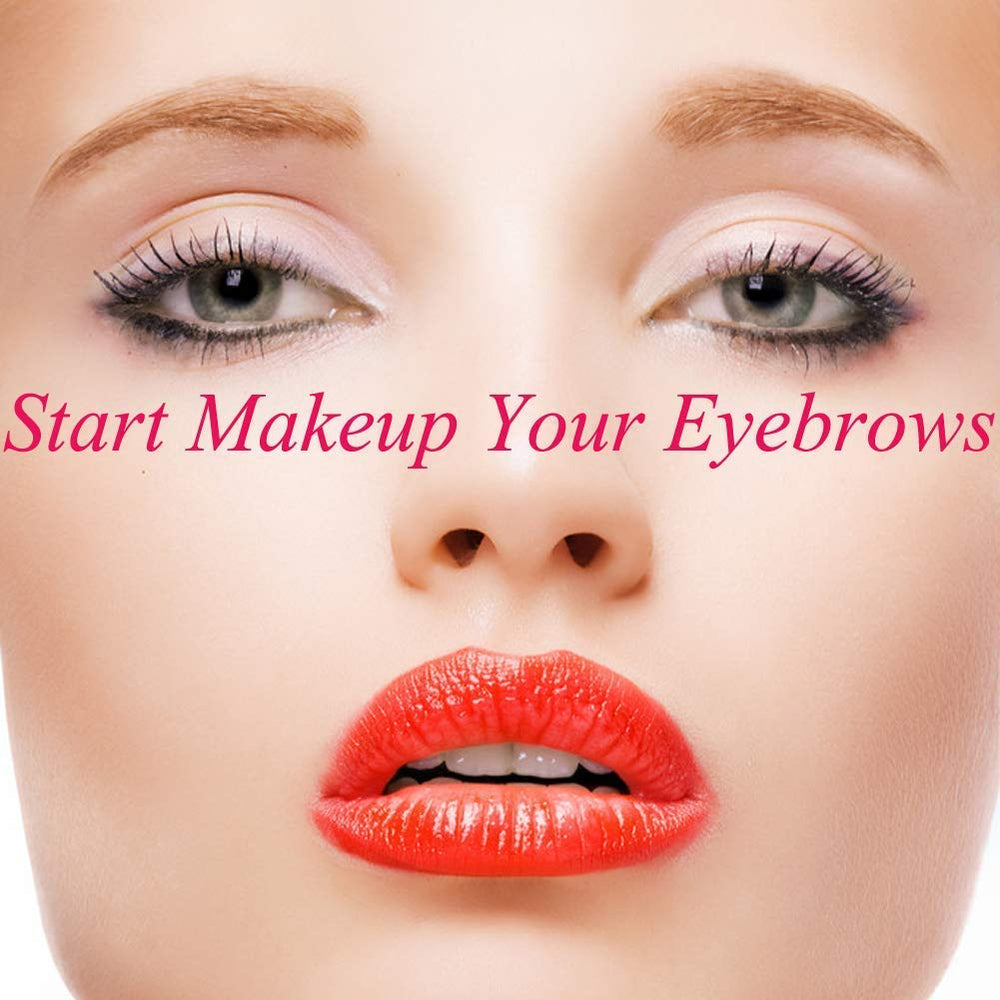 Travel-friendly Linkinghome eyebrow kit fits easily in your bag