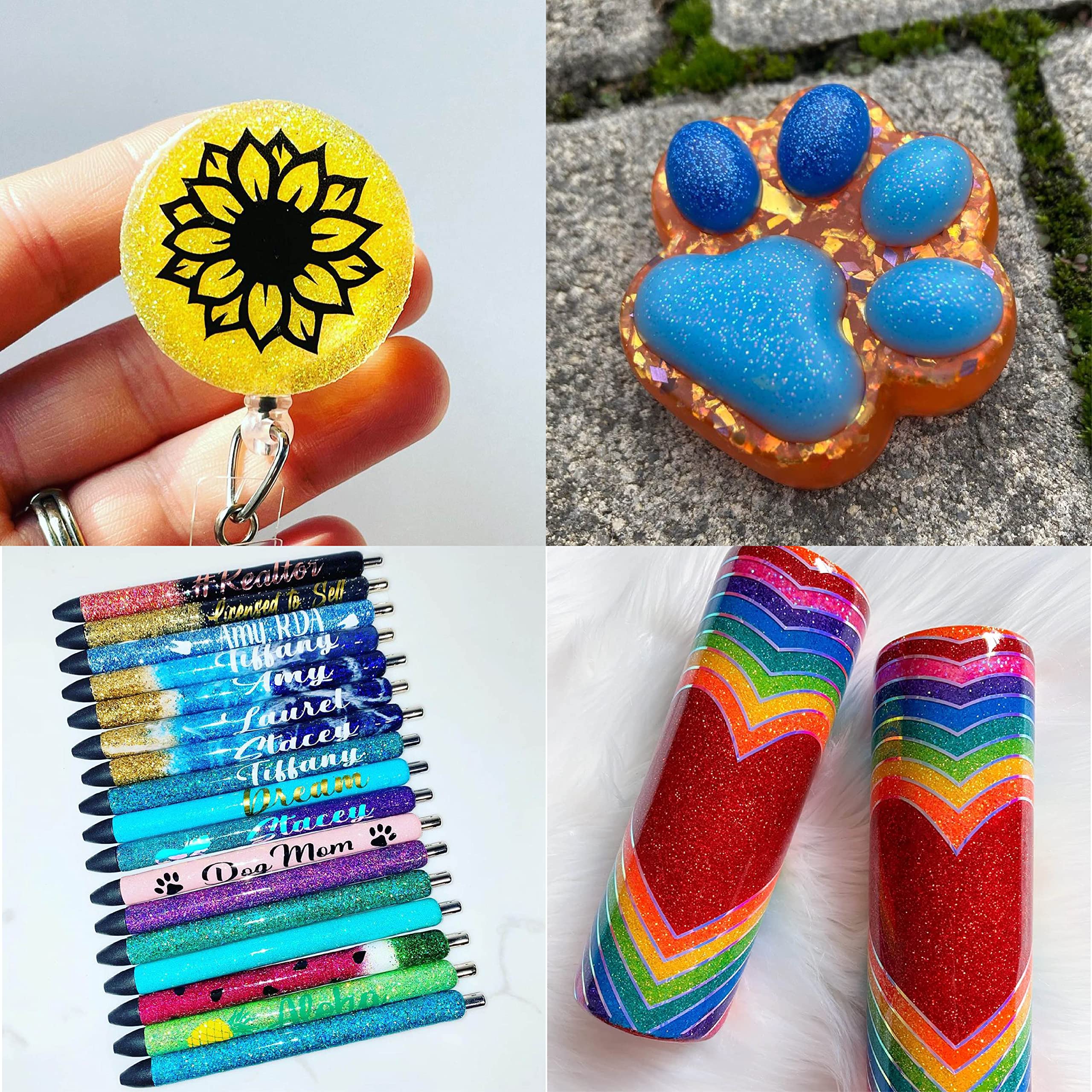 Linwulte brillos para decoración de fiestas, añaden brillo festivo.
