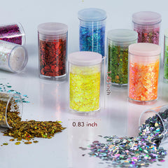 Linwulte mixed glitter for tumblers, jewelry, and cosmetics.