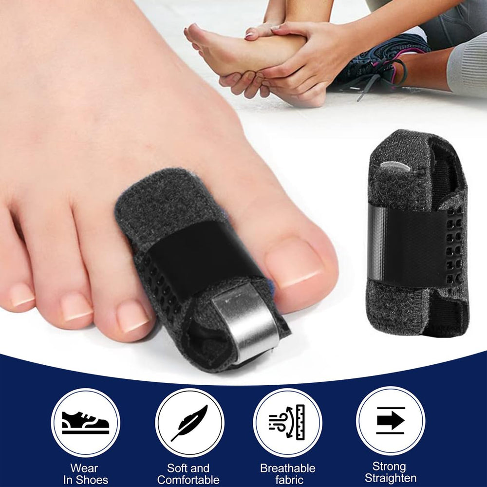 LINXIU pain-relief toe brace helps support toe alignment during daily movement