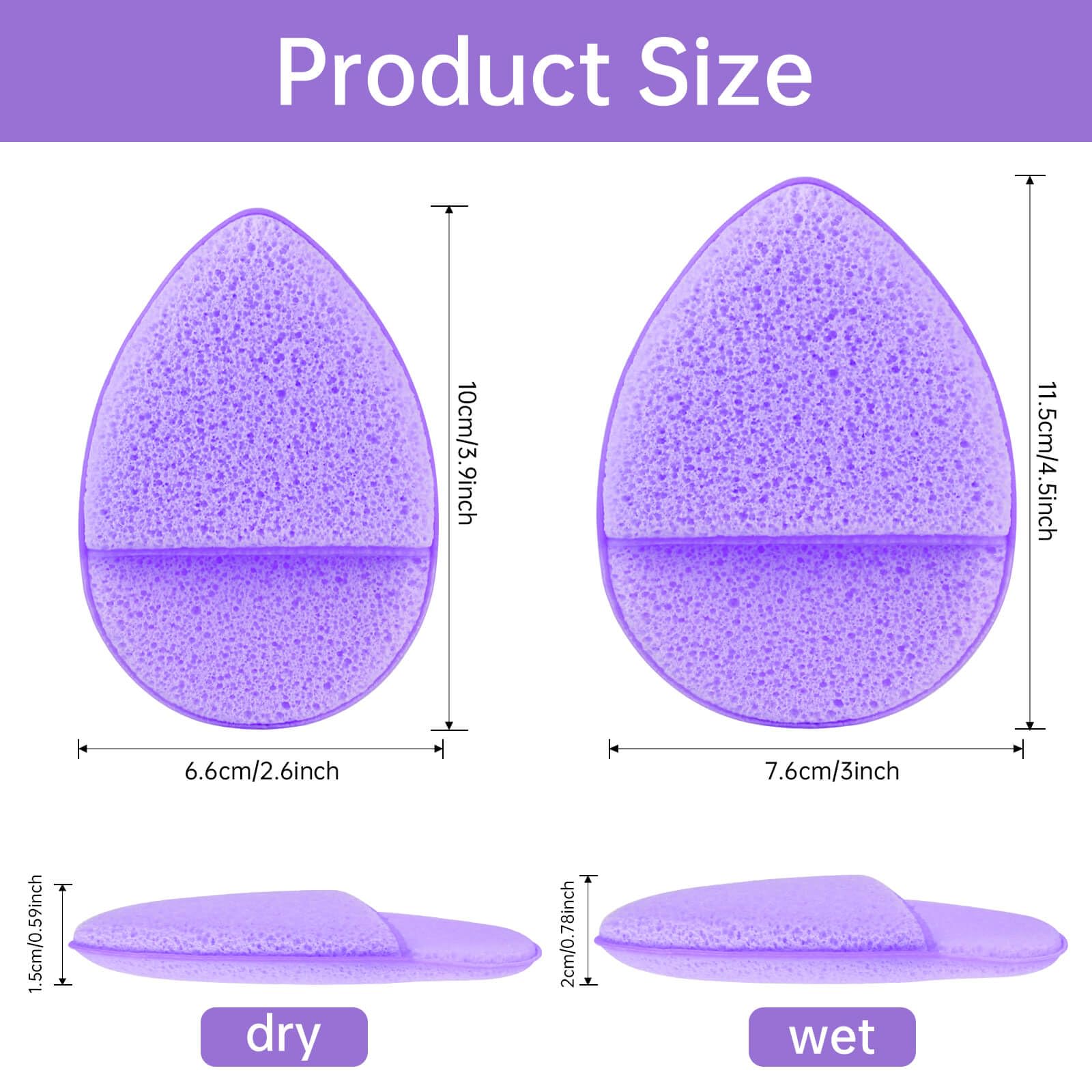 Linyumuxiang droplet glove design sponge fits hand for easy cleansing