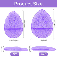 Linyumuxiang droplet glove design sponge fits hand for easy cleansing