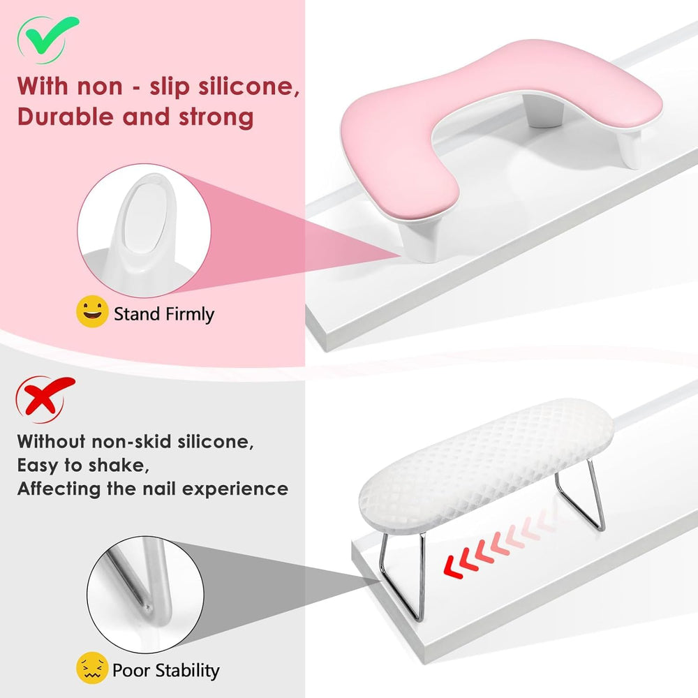 LIONVISION Arm Rest with numbered brackets enables quick, simple assembly.