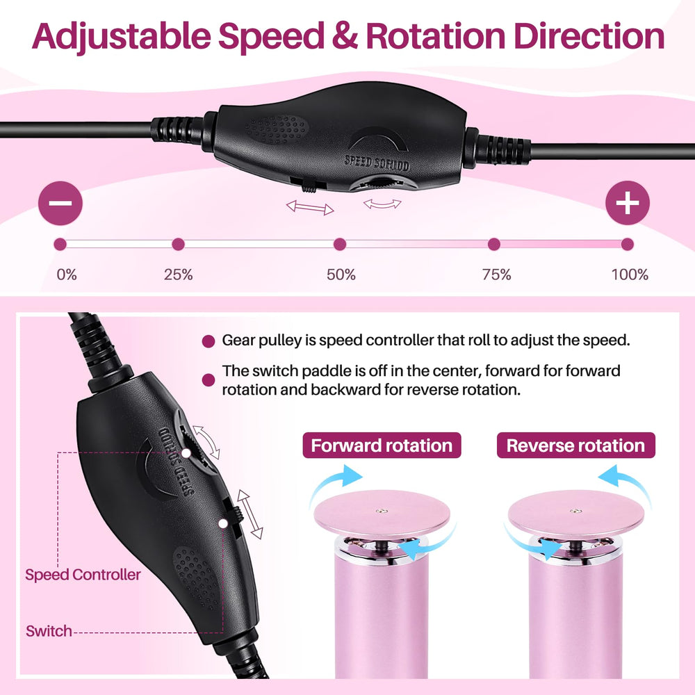 LIONVISON compact portable pedicure tool for home use