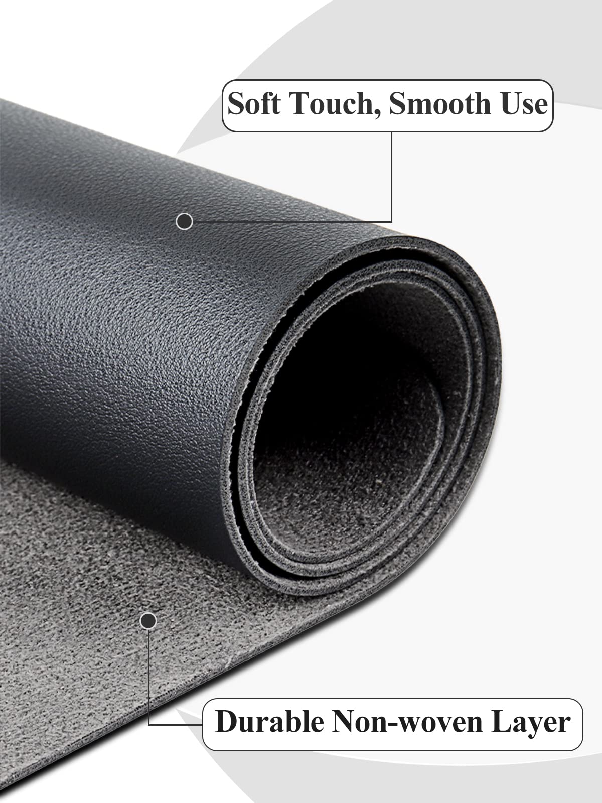 Lionvision nail-art-hand-rest-pad 60x40cm offers ample space for large manicures.