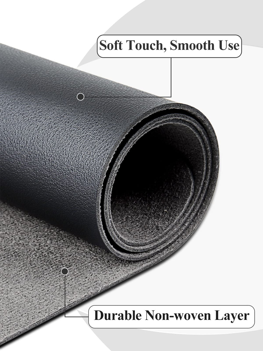 Lionvision nail-art-hand-rest-pad 60x40cm offers ample space for large manicures.