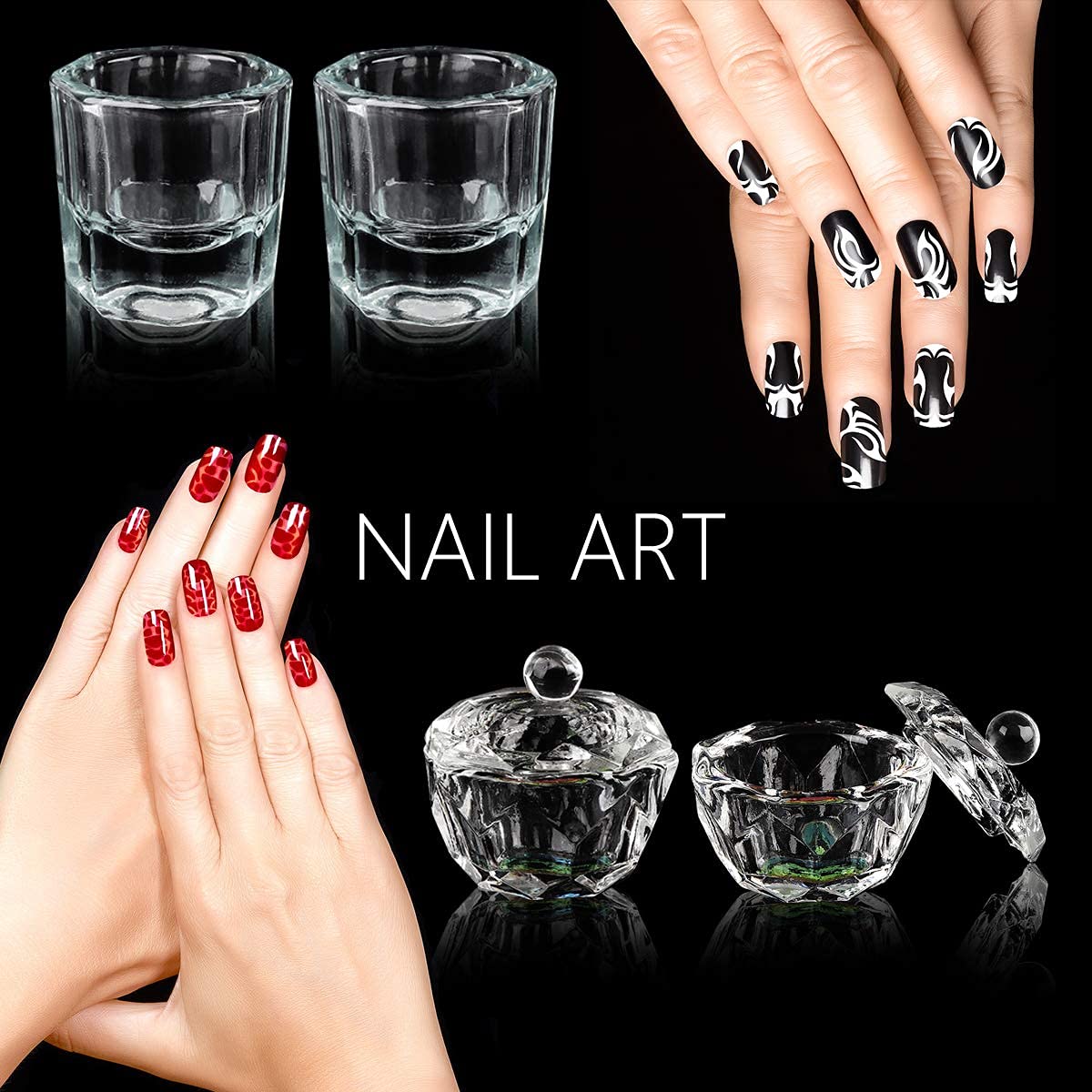 LIONVISION nail art tools kit suited for home use or professional sessions