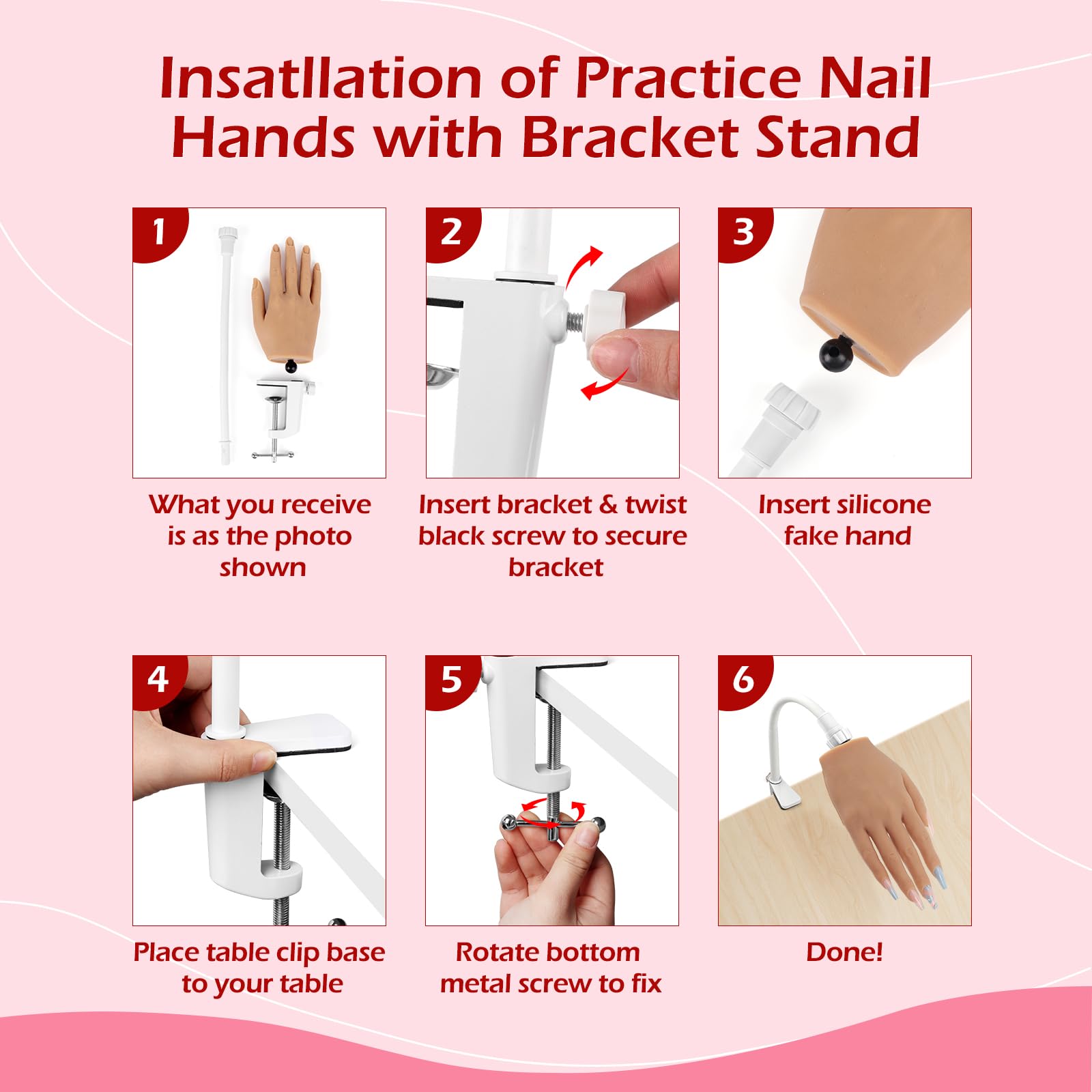 LIONVISON nail art trainer kit supports beginners in mastering techniques