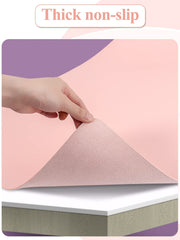 LIONVISION 60x40 cm nail table mat keeping workspace neat during salon or home use.