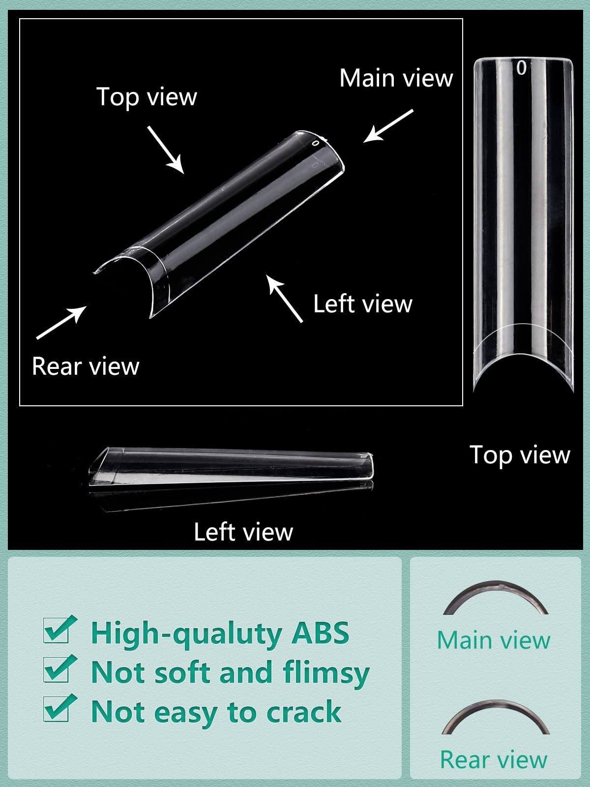LIONVISION XL straight tapered square tips offering versatile shape options.
