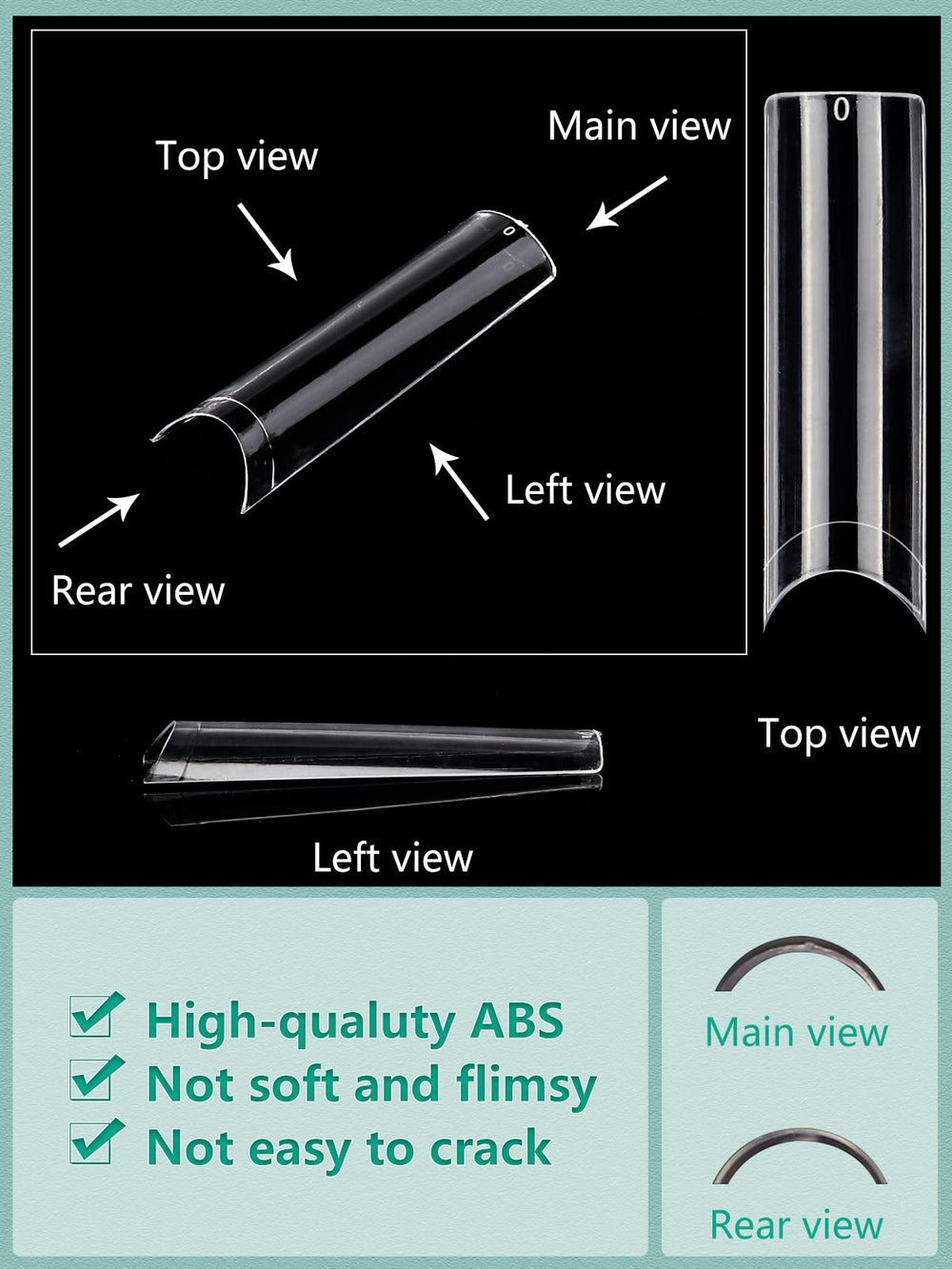 LIONVISION XL straight tapered square tips offering versatile shape options.