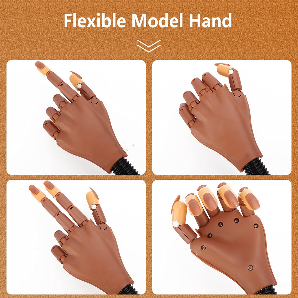 LIONVISON practice hand features adjustable arm for versatile positioning.