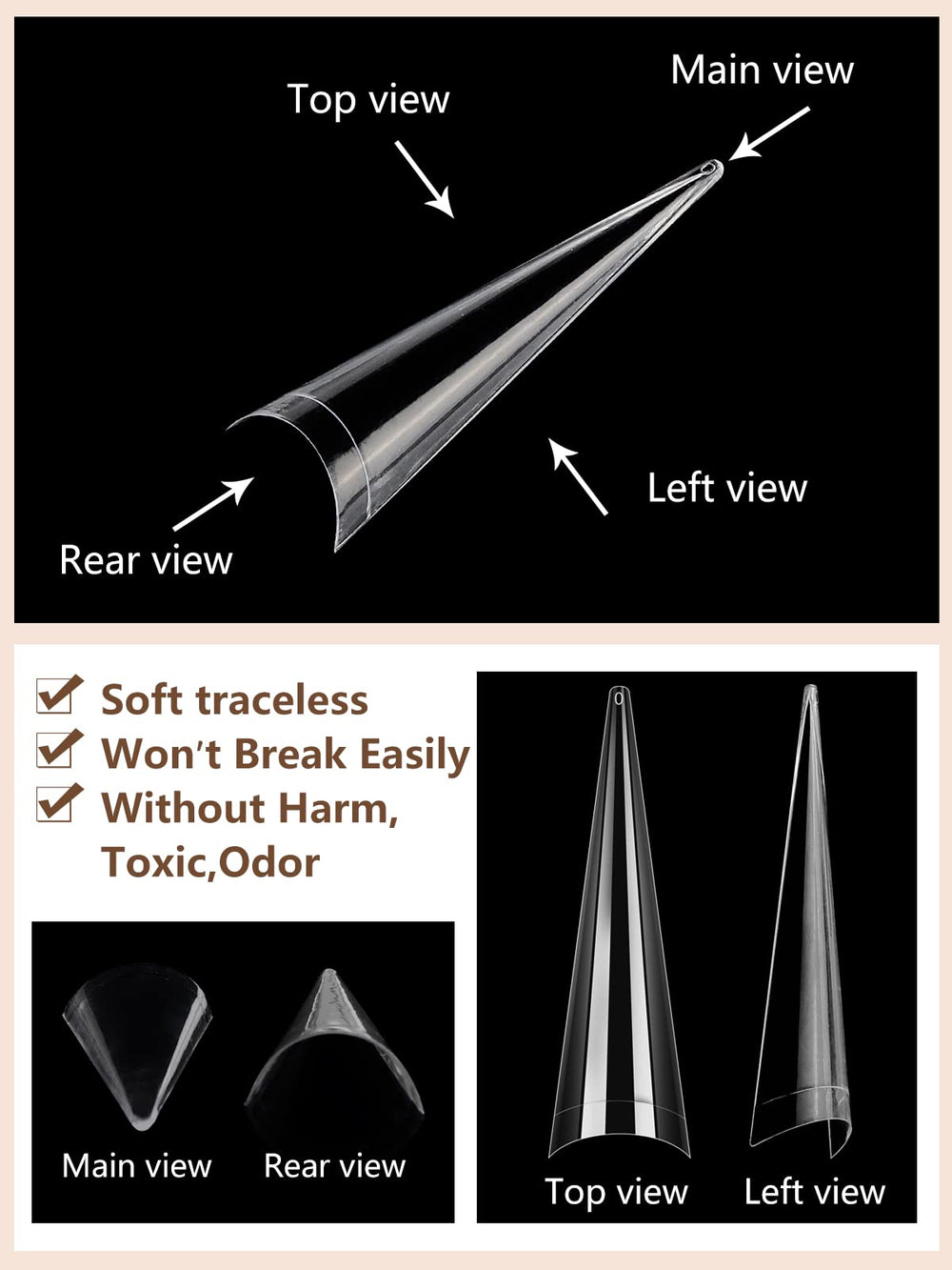 LIONVISON ABS material ensures safety and durability for weeks of wear