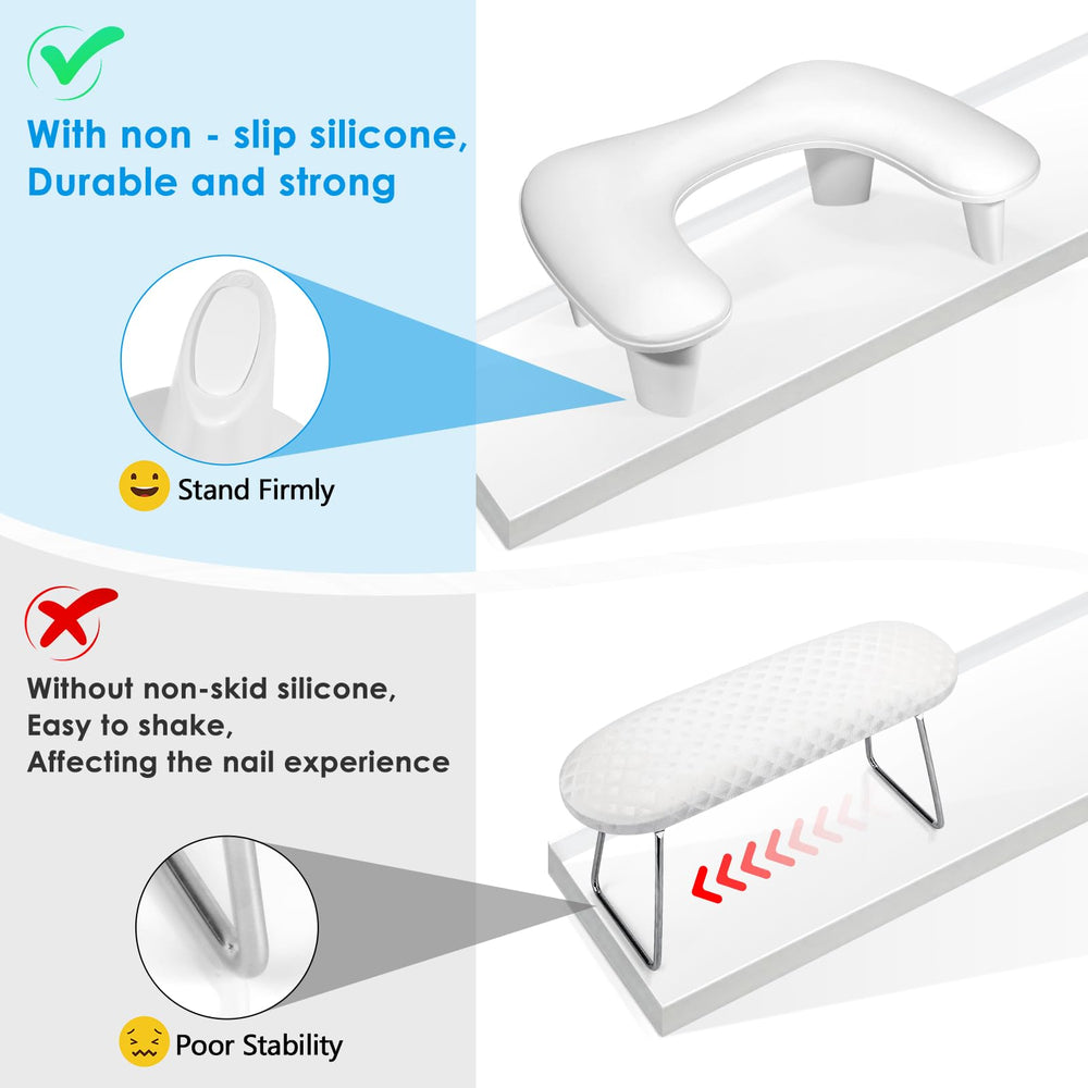 LIONVISON waterproof PU leather keeps the pillow clean after spills.