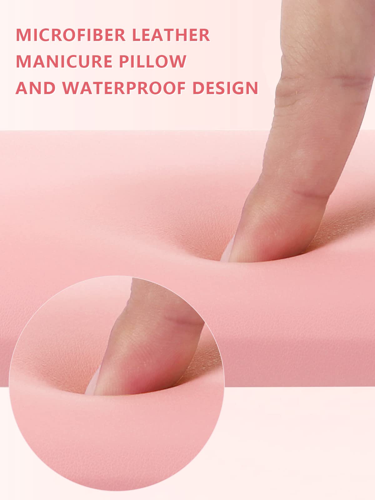 LIONVISON spacious nail art support for comfortable, extended manicure or pedicure sessions