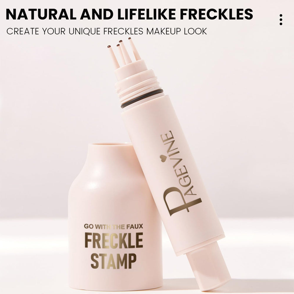 Efecto de pecas realistas con Liopif para un look natural.