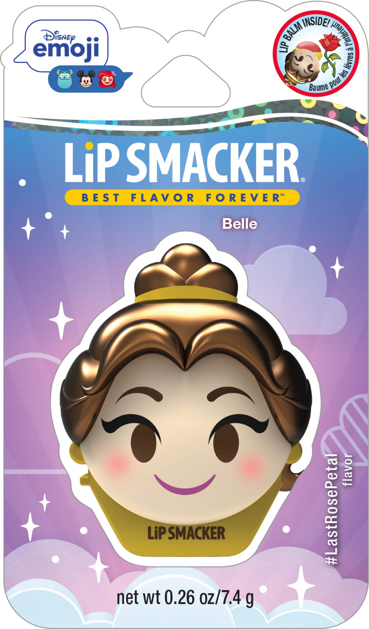 Lip Smacker Belle: dos caras divertidas y sabor atractivo, ideal para niñas.
