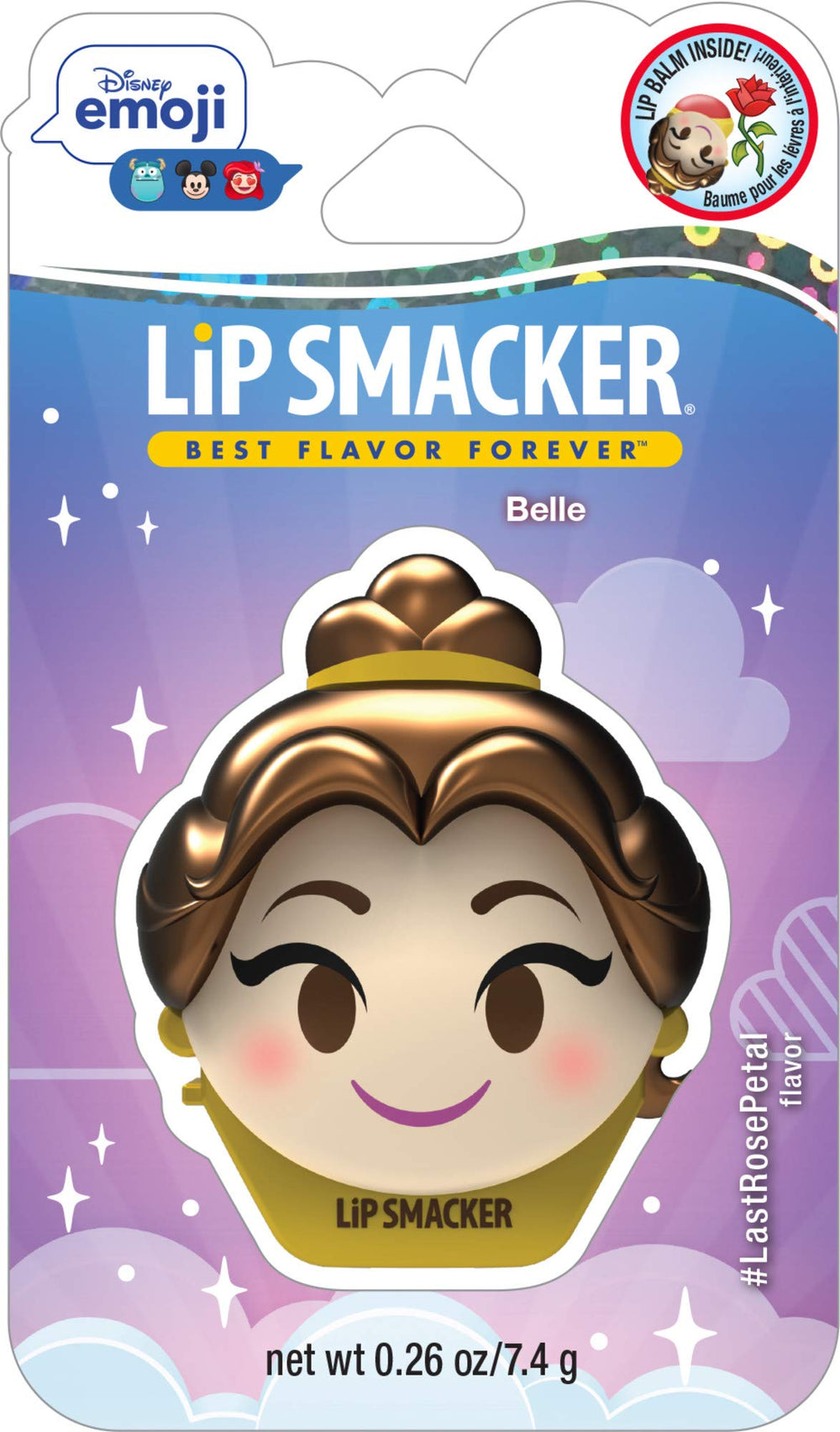 Lip Smacker Belle: dos caras divertidas y sabor atractivo, ideal para niñas.