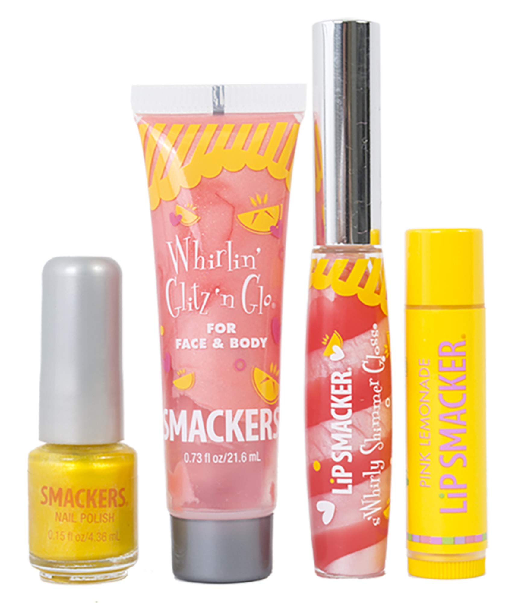 Lip Smacker brillo labial limonada rosa, brillo festivo
