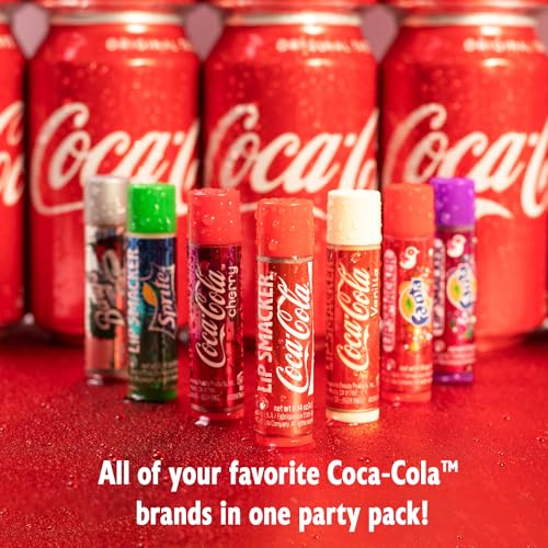 Lip Smacker Coca-Cola Vanilla balm adds subtle color and moisture.