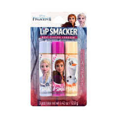 Lip Smacker Disney Frozen 2 Mythical Juniper balm glides with lasting hydration.