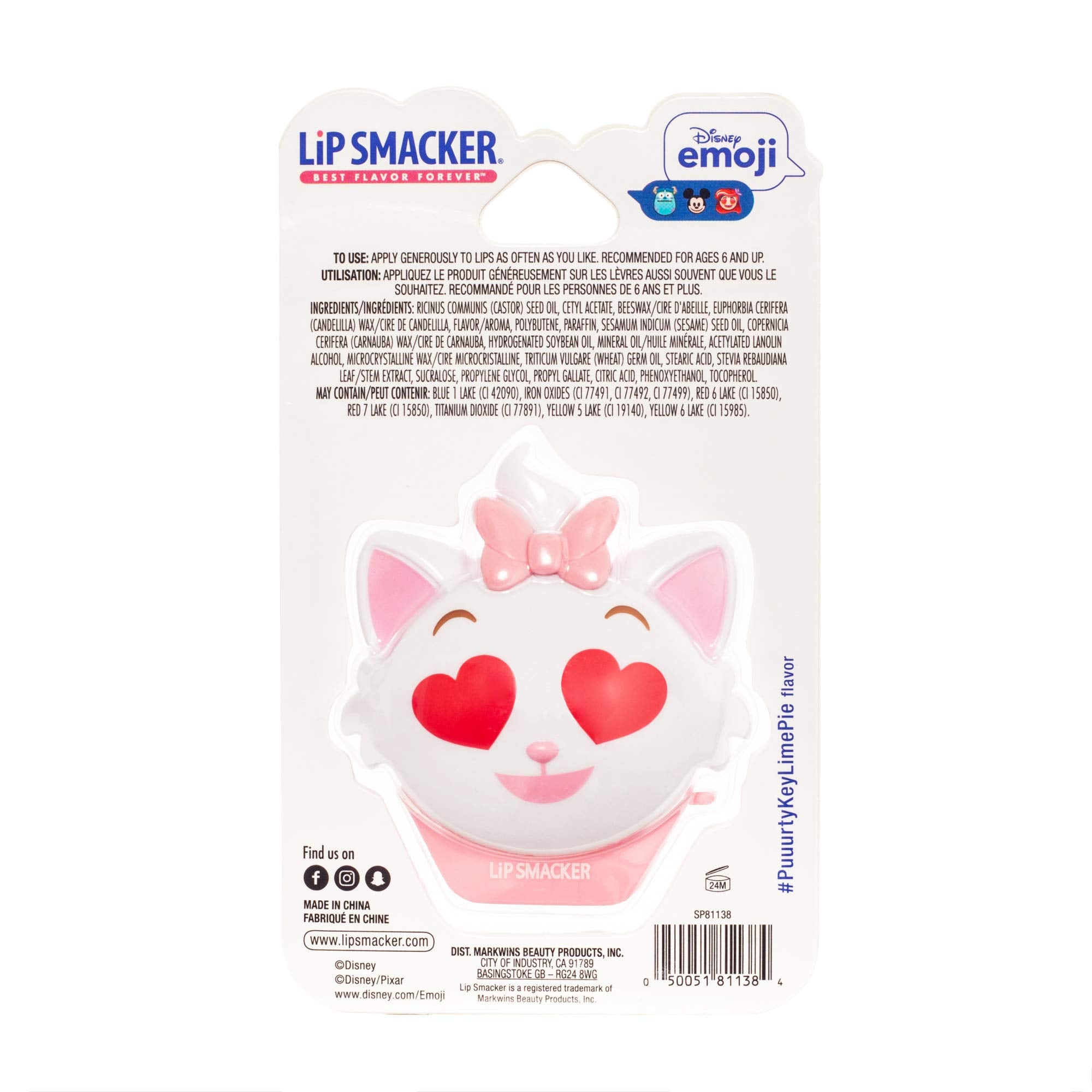 Lip Smacker Marie: brillo-suave-flip ofrece acabado sutil y atractiva apariencia