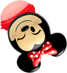 Lip Smacker Minnie Mouse emoji envase diseño, compacto y colorido.