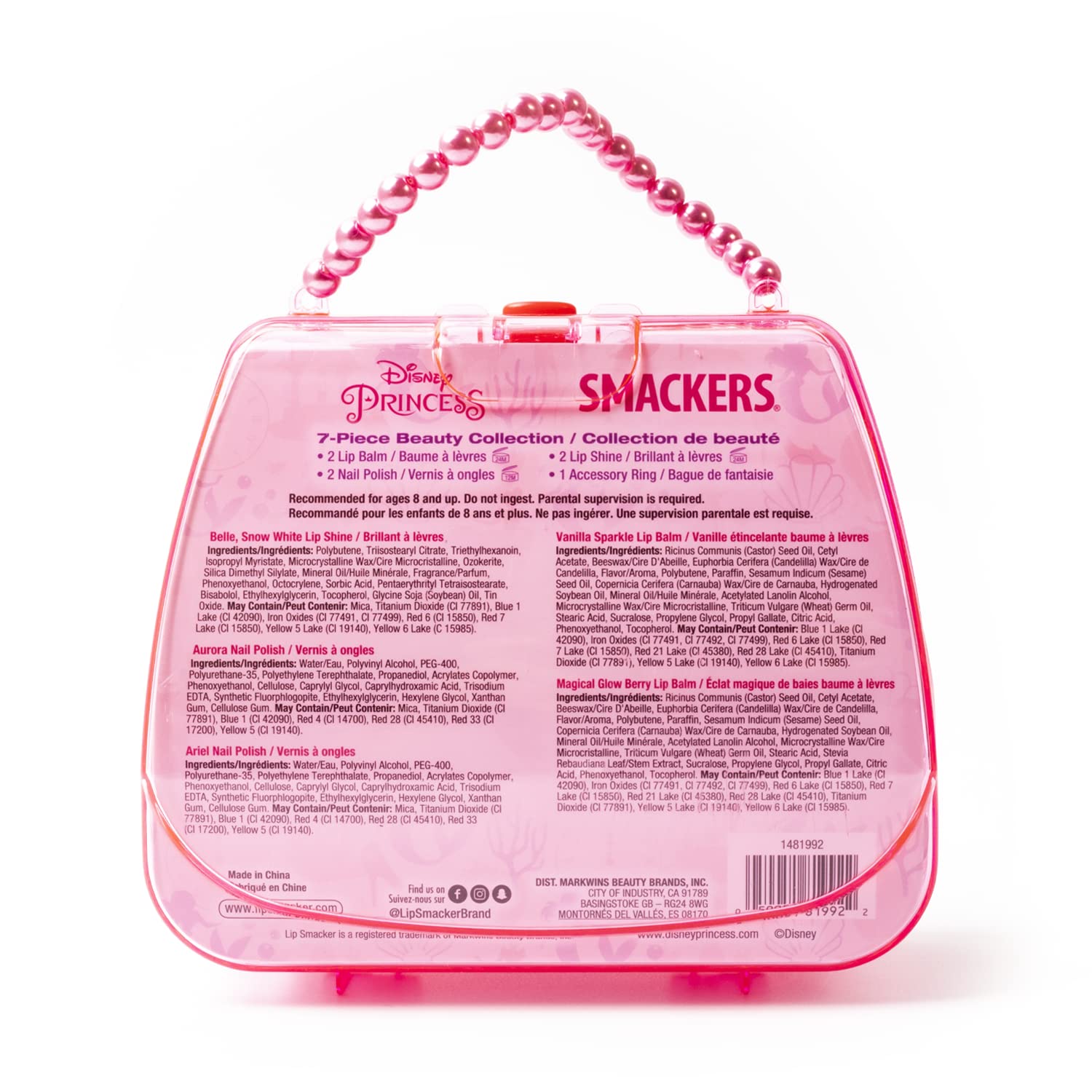 Accesorios para el cabello Lip Smacker Disney Princess para peinados de cuento