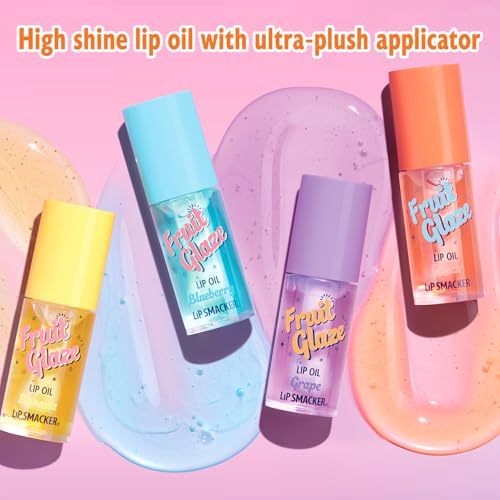 Lip Smacker Fruit Glaze brillo alto para acabado reluciente.