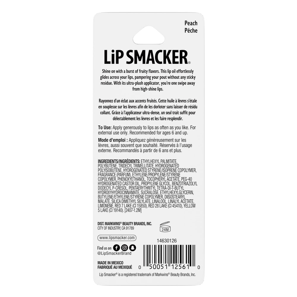 Lip Smacker Fruit Glaze envase práctico para bolsos.