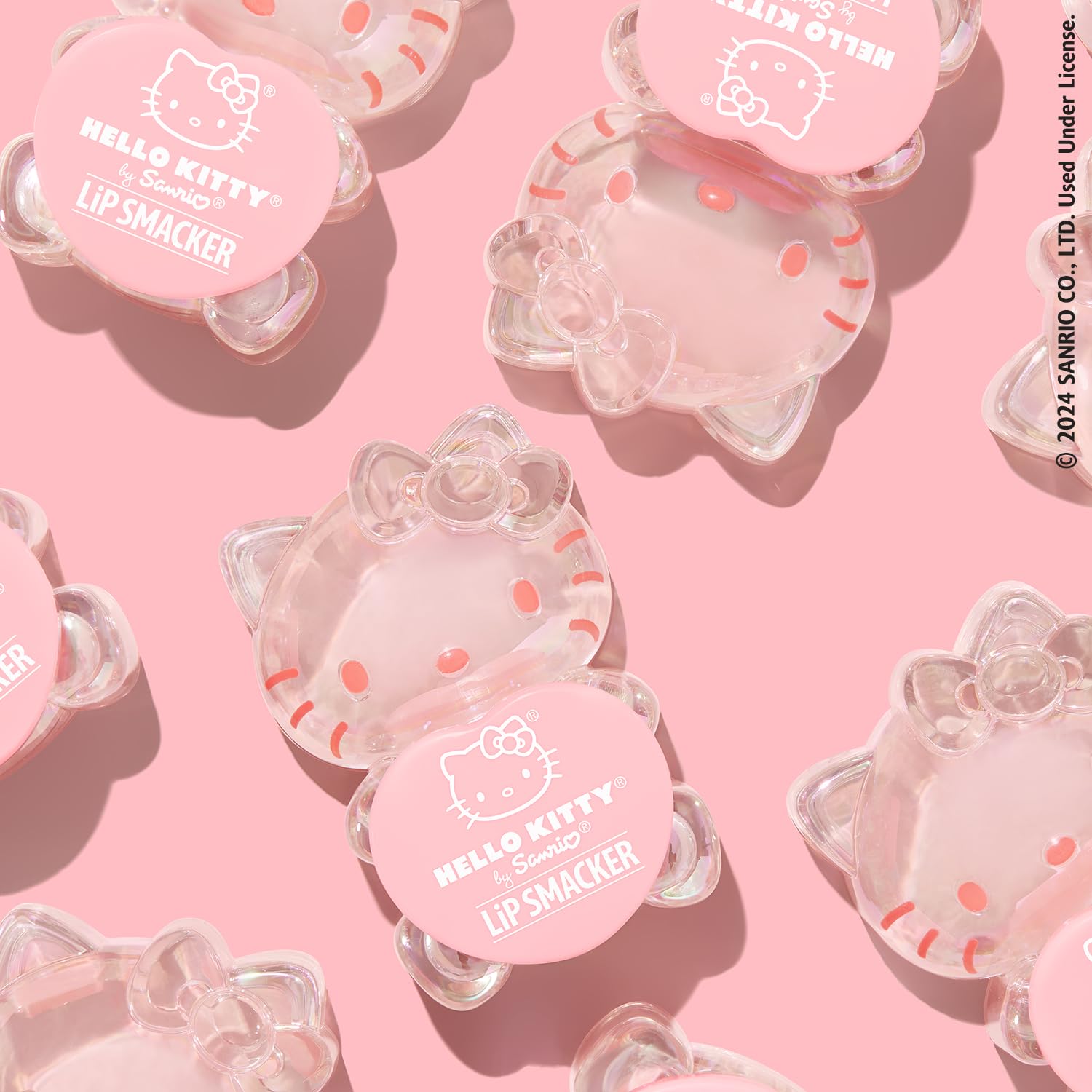 Gummy design featuring Hello Kitty adds playful, kid-friendly appeal.