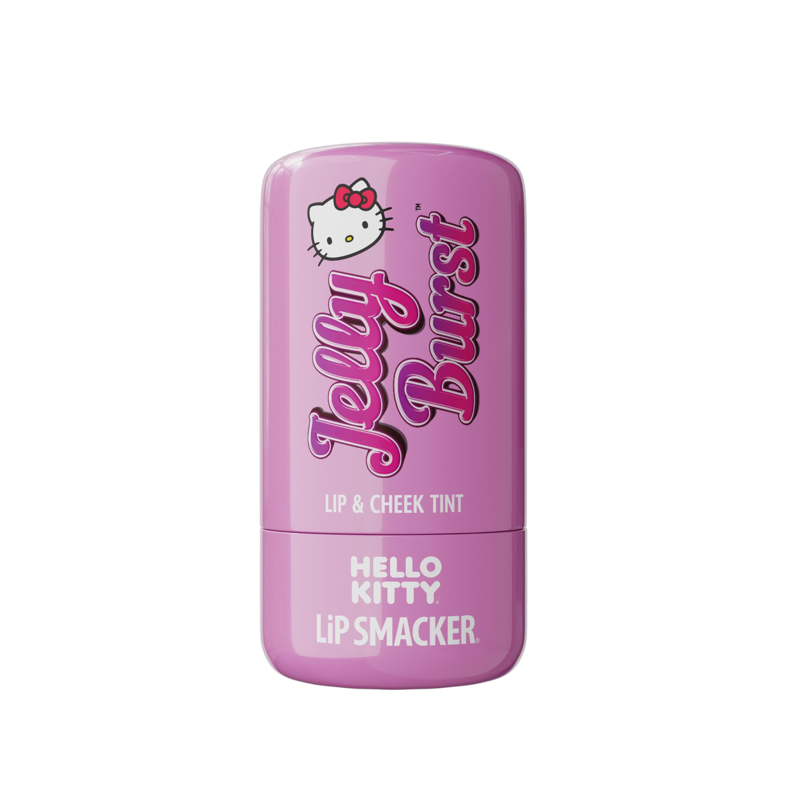 Lip Smacker Hello Kitty So Jelly lip tint delivers sheer color with cherry flavor
