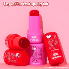 Bubble texture glides on for a soft sheer tint with buildable color.