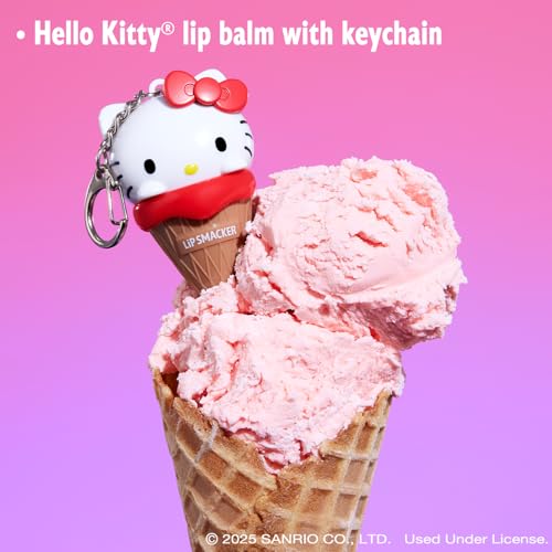 Hello Kitty lip balm with sweet flavor and easy application