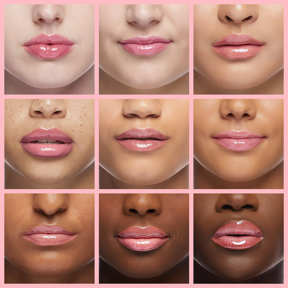 Flavor swatch of Lip Smacker Kitty Kitten Sweet Kiwi for tasty lips