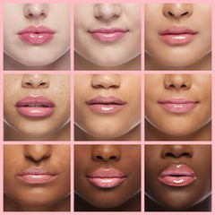 Flavor swatch of Lip Smacker Kitty Kitten Sweet Kiwi for tasty lips