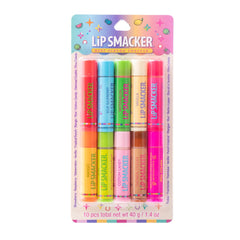 Lip Smacker Paquete Fiesta Original: sabores icónicos para hidratar labios y alegrar momentos.