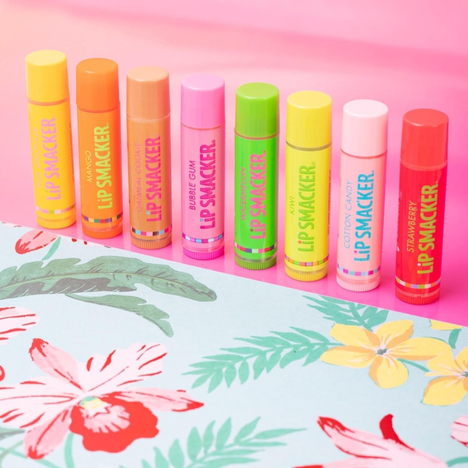 Lip Smacker ponche tropical: aroma exótico para labios nutridos.