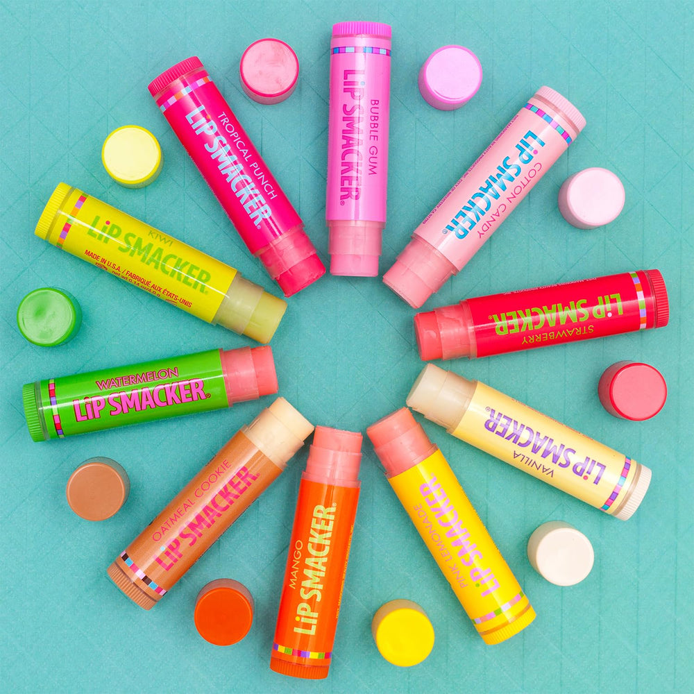 Lip Smacker Regalos Divertidos para Regalo: empaque colorido ideal para fiestas.