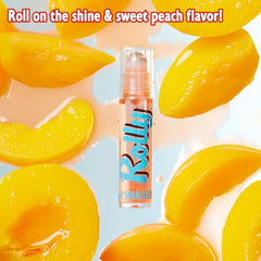 Lip Smacker Rolly Lip Gloss cooling close-up highlighting refreshing lip shine
