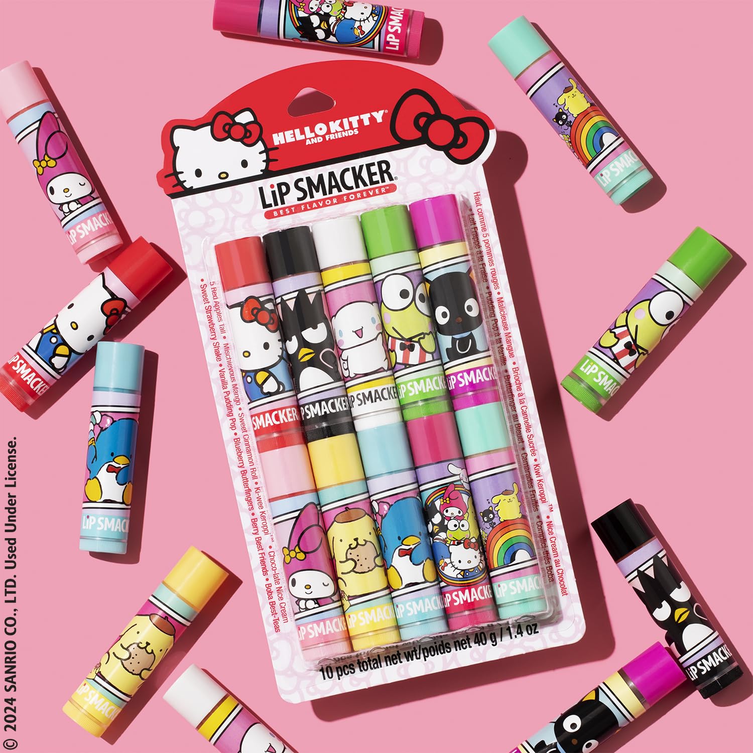 Regalo práctico con Lip Smacker Sanrio Pack para cumpleaños o fiestas