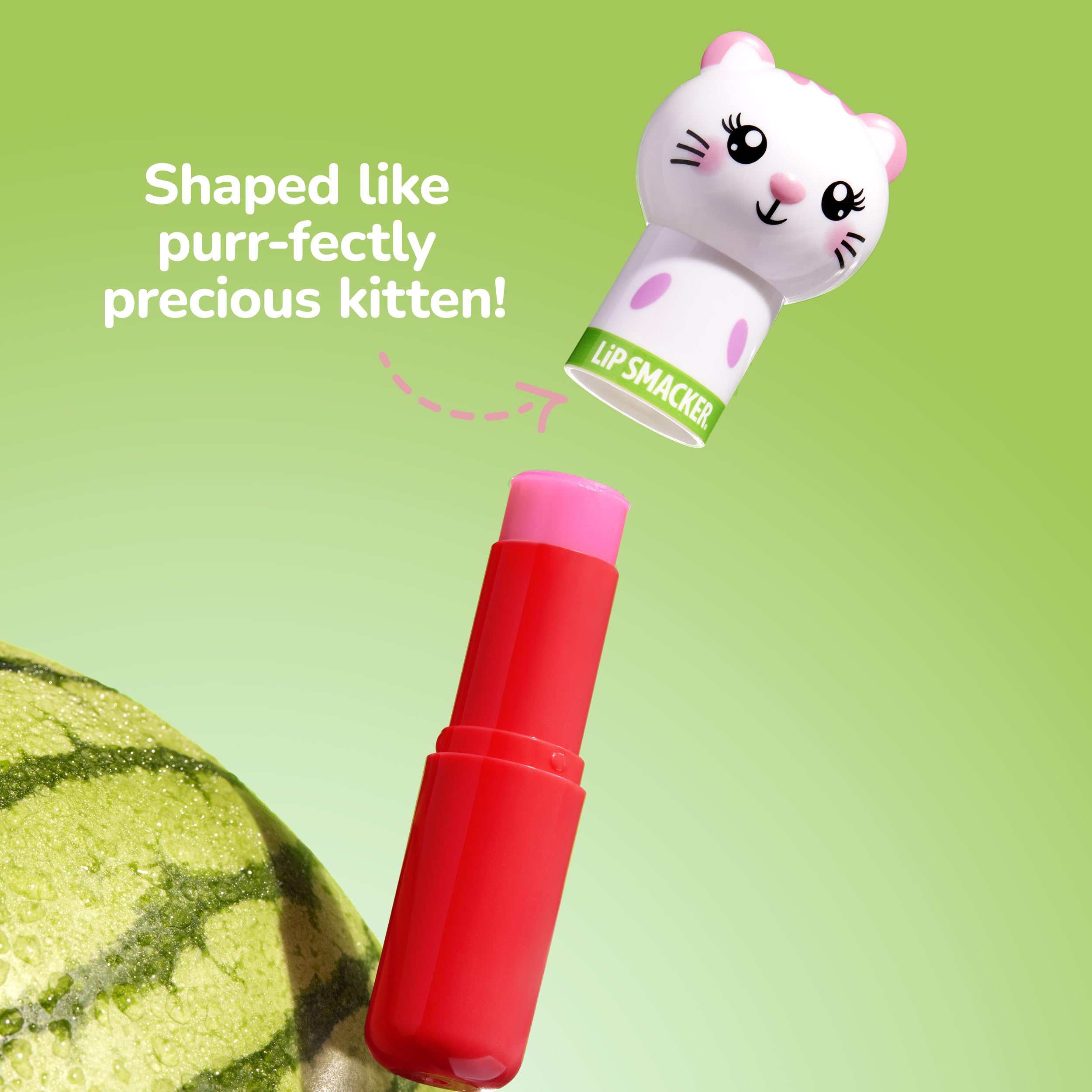 Lip Smacker soft shine formula provides kissable lips with a subtle gloss.