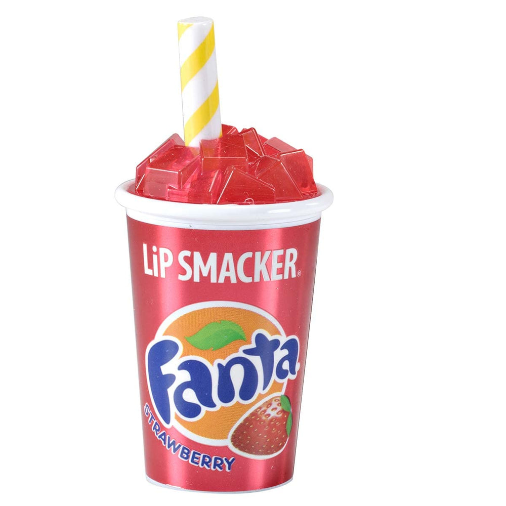Lip Smackers Coca-Cola bálsamo en taza diseño coleccionable para cuidado diario.